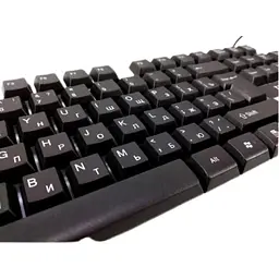 Комплект клавіатура та мишка UKC Combo Gamer K 01/M416 USB з LED підсвічуванням чорна (5559_284) - мініатюра 2