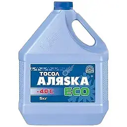 Тосол Аляска ЕКО -40 5л 5002/еко - мініатюра 2