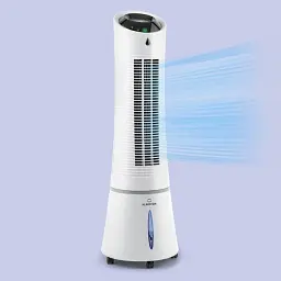 Вентилятор охолоджувач вежа 4в1 Klarstein Skyscraper Ice Smart (10040206) Wifi без пульта - мініатюра 3
