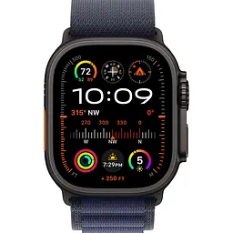 Смарт-годинник Apple Watch Ultra 2 49mm Black Titanium Case with Navy Alpine Loop Medium (MYTF3+MYPX3) [114894] - мініатюра 2