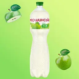 Напій Моршинська зі смаком яблука негазований 1.5 л - мініатюра 2