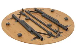Стіл Bo-Camp Poundbury Round 90x90 cm Brown (1404656) (DAS302111) - мініатюра 5