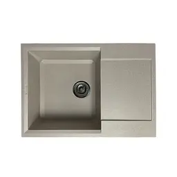 Кухонна мийка Adamant HORIZON MEDIUM terra 700x500x230 мм, з крилом 70 см - мініатюра 2