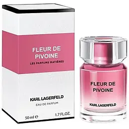 Парфумована вода Karl Lagerfeld Fleur De Pivoine Les Parfums Matieres 50 мл - мініатюра 2