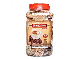 Напій MACCOFFEE 3,2кг розчинний 3 в 1 Original велика банка