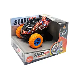 Дитяча трюкова машинка FL-20610C (Orange) інерційна, 11 см, оберт на 360 Bambi