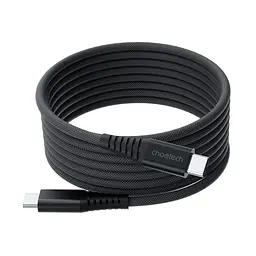 Кабель Choetech ХСС-1051 Black USB-C to USB-C Magnetic PD3.1 240W 1.8m (43-00127) - мініатюра 4