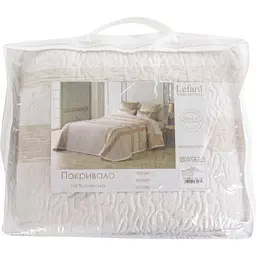 Покривало Lefard Home Textil Montecarlo 280х280 см бежеве (748-007) - мініатюра 2