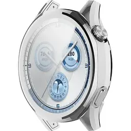 Чохол-накладка DK для Huawei Watch GT 5 46mm Silicone Face Case (silver)