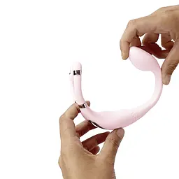 Смарт-вібратор для пар Adrien Lastic Venus + APP, подвійний, можна носити під одягом, 10 режимів - мініатюра 9