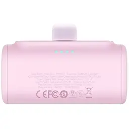 Портативна батарея Baseus Compact Fast Charging Power Bank Type-C Edition 5000 mAh 20W P10068306413-00 Pink - мініатюра 4