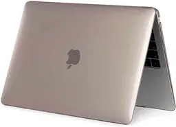 Пластикова накладка (верх та низ) HardShell Crystal Case для Apple MacBook Air 13.6` M2 A2681 2022 (Grey) [77498] - мініатюра 2
