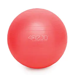 М'яч для фітнесу (фітбол) 4FIZJO 55 см Anti-Burst Red 4FJ0031 (P-5907222931509) - мініатюра 2
