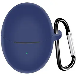 Чохол-накладка DK Huawei FreeBuds 5 | Silicone Candy Friendly з карабіном (dark blue)