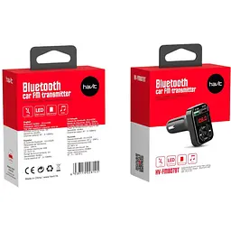 FM модулятор Havit HV-FM807BT Black (HV-FM807BT) - мініатюра 2