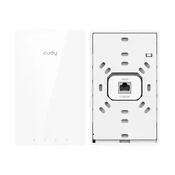 Точка доступу настінна WiFi 5 Cudy AP1300 Wall з підтримкою Mesh дводіапазонна гігабітна AC1200 (73-00659) - мініатюра 4
