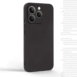 Чехол-накладка для смартфона Realme 15T 5G, противоударный, силиконовый, термополиуретановый (ТПУ), с защитой камеры и корпуса, черный, защита всего корпуса, ArmorStandart (ARM89129) - мініатюра 2