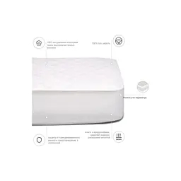Наматрацник MirSon Стандарт Natural Line Wollen 957 180х190 см (2200000839268) - мініатюра 3