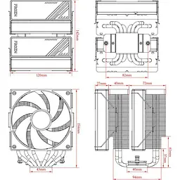 Кулер для процесора ID-Cooling Frozn A620 ARGB Black [148478] - мініатюра 6