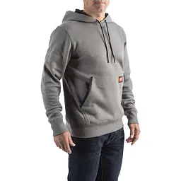 Худі MILWAUKEE, WH MW GR XXL, з капюшоном, сіра, розмір XXL - мініатюра 2