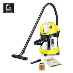 Професійний пилосос Karcher WD 3 Battery Premium (1.629-950.0) - комплектація без акумулятора