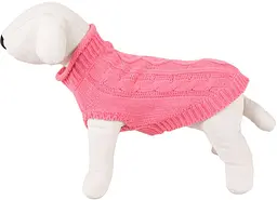 Happet В'язаний светр для собак, рожевий, XL, 40 см, (49XL) - мініатюра 2