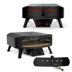 Мультифункціональна газова піч для піци Cozze 17 Classic Rotate Black Edition (90437) - мініатюра 3