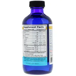 Риб'ячий жир з печінки тріски Nordic Naturals Cod Liver Oil 237 мл Лимон - мініатюра 2