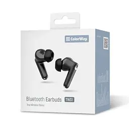 Навушники бездротові Earbuds TWS 1, Black ColorWay teh0020141 - мініатюра 8