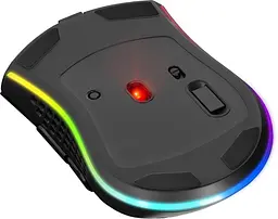 Мишка Defender Warlock GM-709L RGB ігрова, бездротова 2400dpi., 7кн., чорна - мініатюра 6