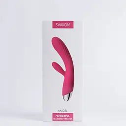 Svakom Angel Intelligent Warming - вібромасажер з підігрівом, 19.1х3.3 см SVAKOM SO4848 90751 - мініатюра 6