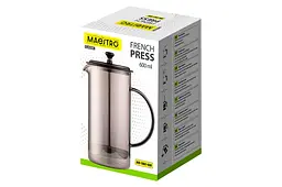 Френч-прес Maestro MR-1861-600 600мл скло - мініатюра 3