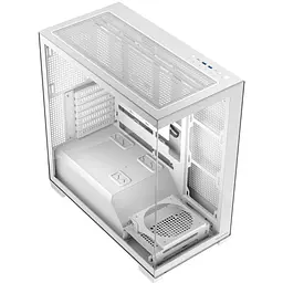 Корпус Modecom VOLCANO STELLAR MIDI w/o fans БІЛИЙ без Блок живлення ATX - мініатюра 8