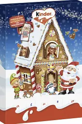 Адвент календар Kinder Mini Mix Санта 151 г