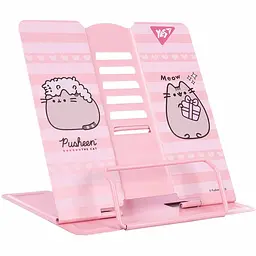 Підставка для книг Yes Pusheen металева рожева (470529)