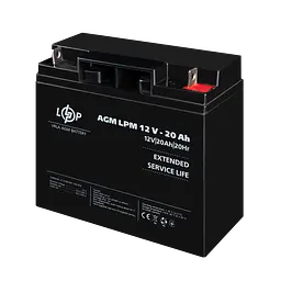 Акумулятор AGM LPM 12V - 20 Ah - мініатюра 4