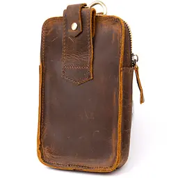Чоловіча шкіряна сумка Vintage 10,5х17х4 см sum0013978 - мініатюра 2
