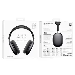 Навушники Borofone Adorable ANC BT headphones BO35 Plus BT5.4, AUX, 32/45h - мініатюра 2