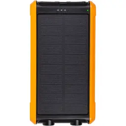 Батарея універсальна PowerPlant 10000mAh, USB-A*2, + Solar 5.5V-0,2A (PB930494)