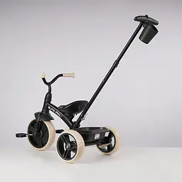 Велосипед триколісний дитячий Qplay Elite Pro Black (T10-BEliteProBlack) - мініатюра 5