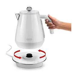 Електрочайник DeLonghi KBY 2011 W (KBY2011W) - мініатюра 5