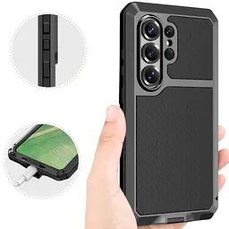 Протиударний чохол Primo Doom Armor для смартфона Samsung Galaxy S26 Ultra (SM-S948) Black - мініатюра 6