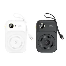 Універсальна мобільна батарея XO PR270 22.5W+20W+3-in-1 15W TYPE-C with Stand 10000mAh Білий