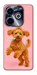TPU чохол Demsky Happy poodle для Infinix Hot 40i