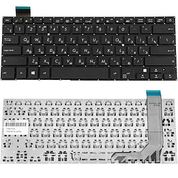 Клавіатура для ноутбука ASUS (X407 series) rus чорний без фрейма