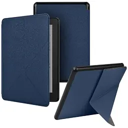Обкладинка Ultra Slim Origami BeCover для Amazon Kindle Paperwhite 12th Gen. 2024 7" Deep Blue (712838) - мініатюра 4