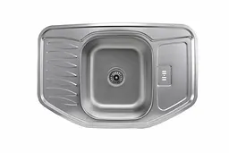 Кухонна мийка з нержавіючої сталі Platinum сатин 7851 (0,8/180 мм), R, Satin
