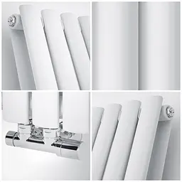 Радіатор дизайнерський Ideale Adele 12 8/1500/472 білий, Білий - мініатюра 3