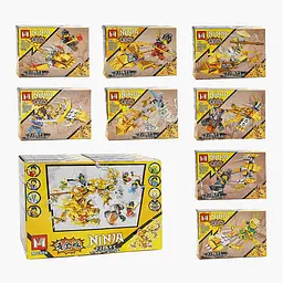 Конструктор Ninjago з фігуркою від 40 деталей (в асортименті)