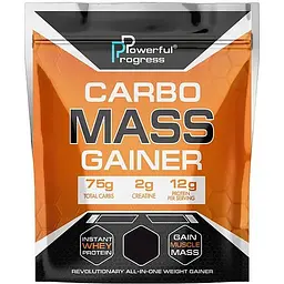 Гейнер Carbo Mass Gainer, 2 кг Чорничний чізкейк Powerful Progress fit0016980